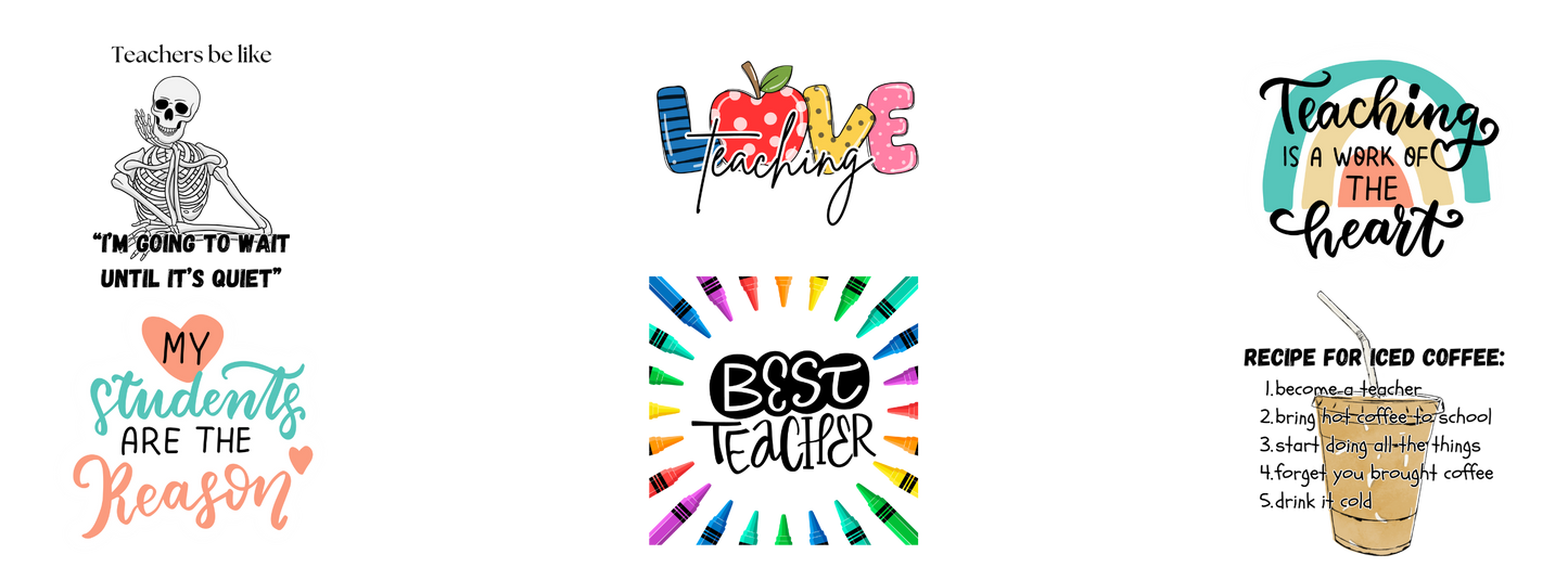 Teacher Appreciation Bundle